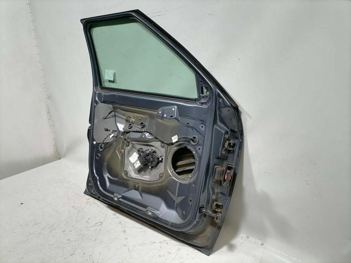 Skoda Fabia 2 original T&uuml;r vorn links 9153 Anthracite grey Rohbau Bj.2009